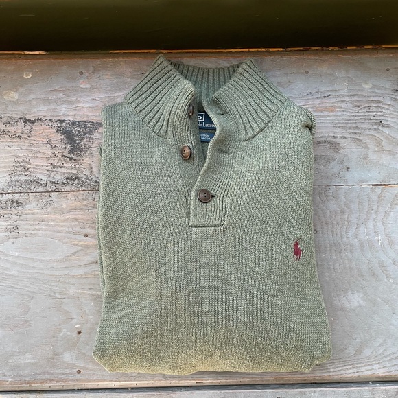 Polo Ralph Lauren Other - Polo Ralph Lauren mock neck sweater | size large